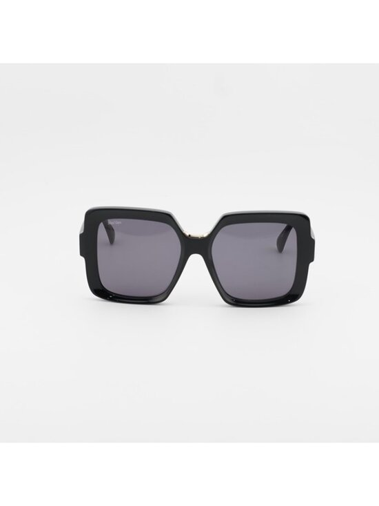 Max Mara ERNEST MM0088 01A Sunglasses Black Square Frame, Smoke Lenses main image 6